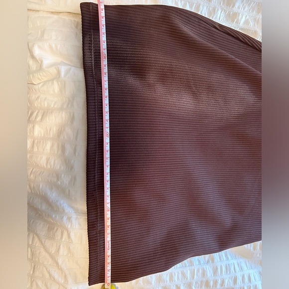 Brown Ribbed Lace-Trimmed Dress from H&M - Picture 5 of 7